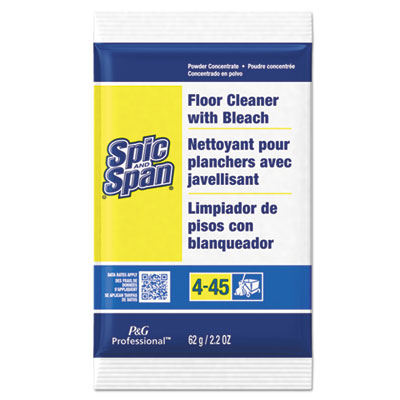 Spic and Span&reg; Floor Cleaner With Bleach Packets