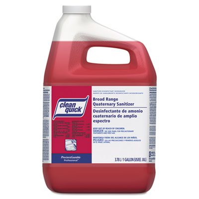 Clean Quick&reg; Broad Range Quaternary Sanitizer w/Test Strips