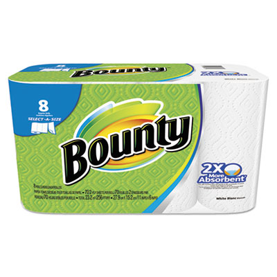 Bounty&reg; Select-a-Size Perforated Roll Towels