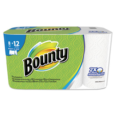 Bounty&reg; Select-a-Size Perforated Roll Towels