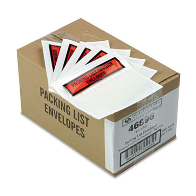 Quality Park Self-Adhesive Packing List Envelope