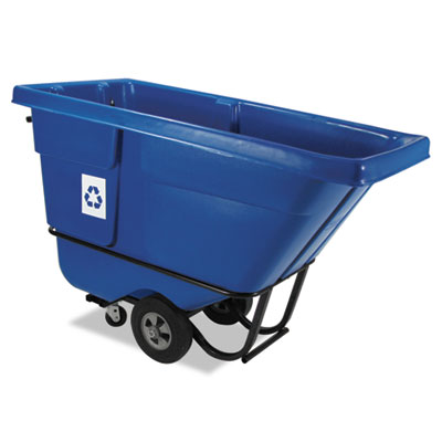 Rubbermaid&reg; Commercial Rotomolded Recycling Tilt Truck