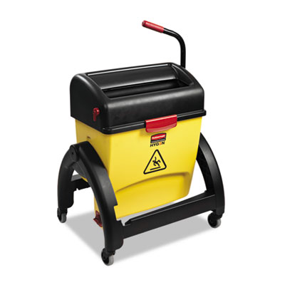 Rubbermaid&reg; Commercial HYGEN HYGEN Clean Water System Filter Bucket with Wringer Combo