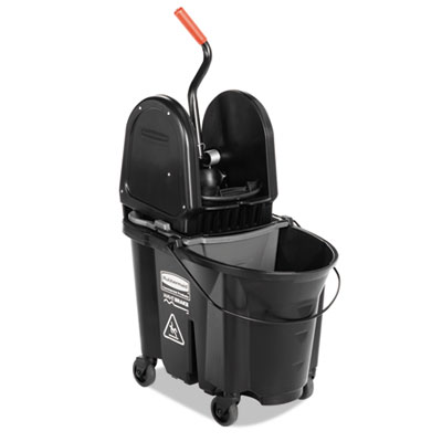 Rubbermaid&reg; Commercial Executive WaveBrake Down-Press Mop Bucket