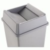 Rubbermaid&reg; Commercial Untouchable&reg; Square Swing Top Lid