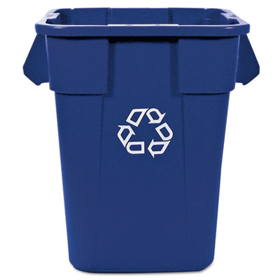 Rubbermaid&reg; Commercial Square Brute&reg; Recycling Container