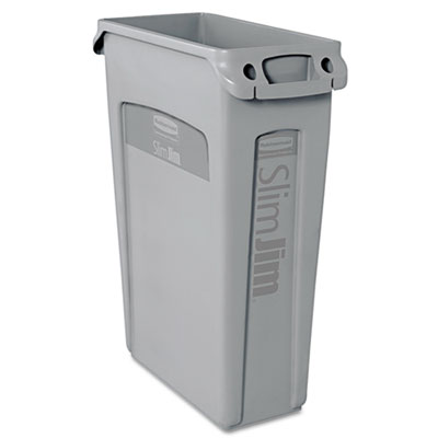 Rubbermaid&reg; Commercial Slim Jim&reg; with Venting Channels