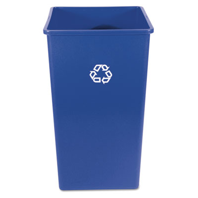 Rubbermaid&reg; Commercial Square Recycling Container