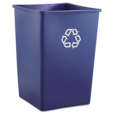 Rubbermaid&reg; Commercial Square Recycling Container