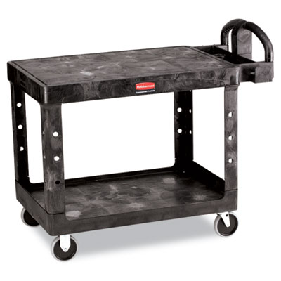 Rubbermaid&reg; Commercial Flat Shelf Utility Cart