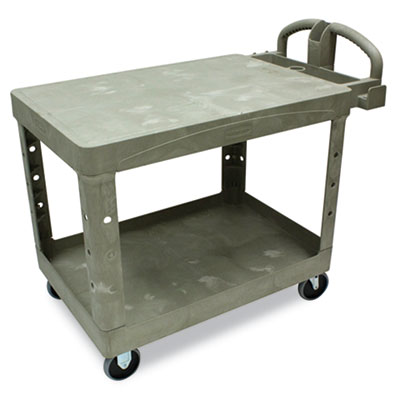 Rubbermaid&reg; Commercial Flat Shelf Utility Cart