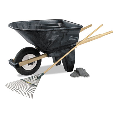 Rubbermaid&reg; Commercial Contractor's Wheelbarrow