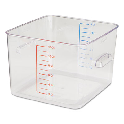 Rubbermaid&reg; Commercial SpaceSaver Square Containers