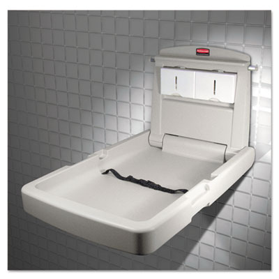 Rubbermaid&reg; Commercial Vertical Wall-Mountable Baby Changing Station