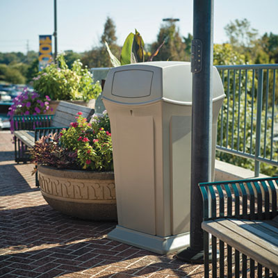 Rubbermaid&reg; Commercial Ranger&reg; Fire-Safe Container