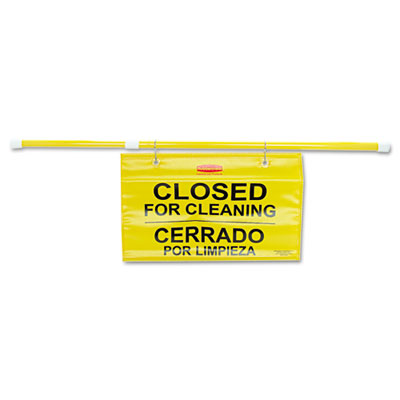 Rubbermaid&reg; Commercial Site Safety Hanging Sign