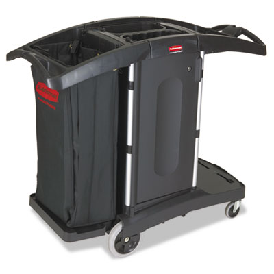 Rubbermaid&reg; Commercial Compact Folding Housekeeping Cart