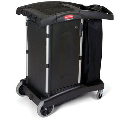 Rubbermaid&reg; Commercial Compact Turndown Housekeeping Cart