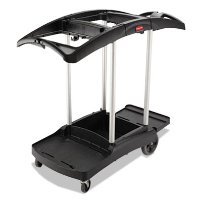 Rubbermaid&reg; Commercial Tri-Bag Waste-Collection Recycling Cart