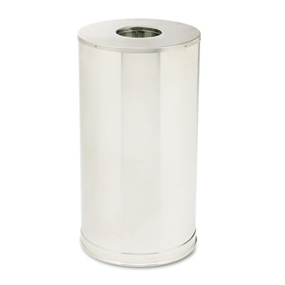 Rubbermaid&reg; Commercial European & Metallic Series Receptacle with Drop-In Top