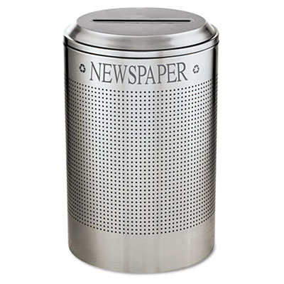 Rubbermaid&reg; Commercial Silhouette Round Recycling Collection