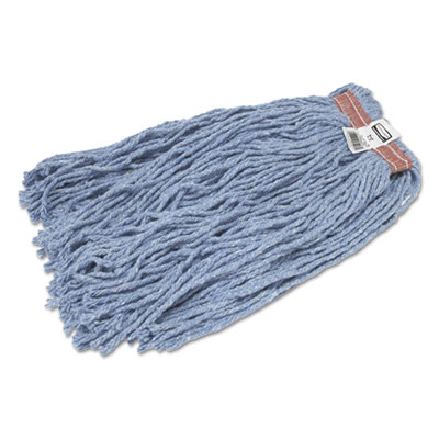 Rubbermaid&reg; Commercial Non-Launderable Cotton/Synthetic Cut-End Wet Mop Heads
