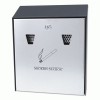 Rubbermaid&reg; Commercial Smokers' Station&reg; Wall Mounted Smoking Receptacle