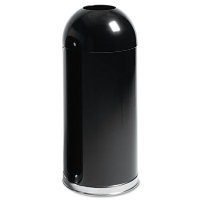 Rubbermaid&reg; Commercial European & Metallic Series Hands-Free Open Top Receptacle