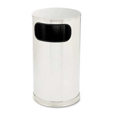 Rubbermaid&reg; Commercial European & Metallic Series Waste Receptacle with Large Side Opening