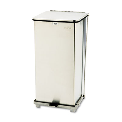 Rubbermaid&reg; Commercial Defenders&reg; Heavy-Duty Steel Step Can