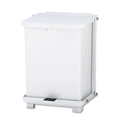 Rubbermaid&reg; Commercial Defenders&reg; Heavy-Duty Steel Step Can