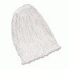 Rubbermaid&reg; Commercial Non-Launderable Economy Cut-End Cotton Wet Mop Heads