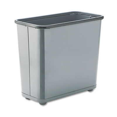 Rubbermaid&reg; Commercial Fire-Safe Steel Rectangular Wastebaskets