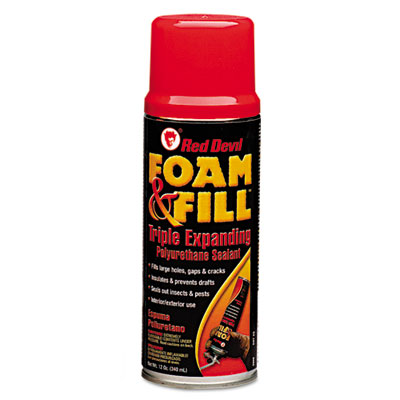 Red Devil&reg; Foam & Fill&reg; Expanding Polyurethane Sealant