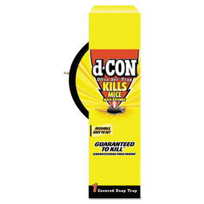 d-CON&reg; Ultra Set Covered Snap Trap