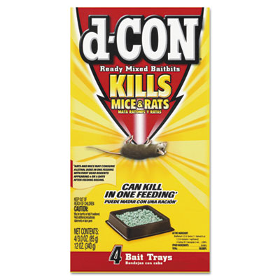 d-CON&reg; ReadyMix Bait Bit Trays