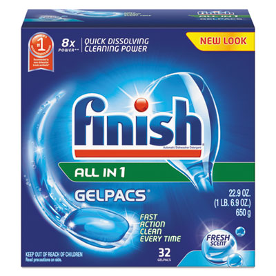 FINISH&reg; Dish Detergent Gelpacs&reg;