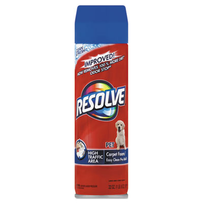 RESOLVE&reg; Pet High Traffic Foam Carpet and Upholstery Cleaner