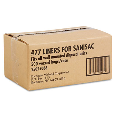 Rochester Waxed Sanitary Napkin Receptacle Liners
