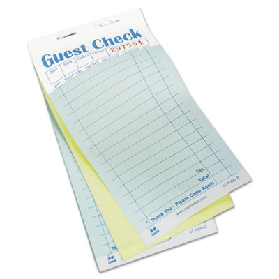 Royal Guest Check Book