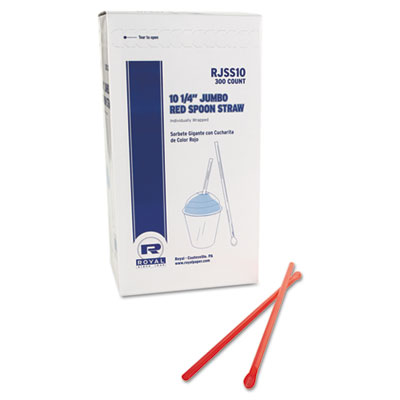 Royal Paper Jumbo Spoon Straw