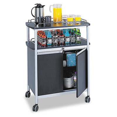 Safco&reg; Mobile Beverage Cart