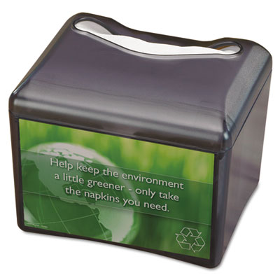 San Jamar&reg; Venue Napkin Dispenser with Advertising Inset