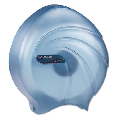 San Jamar&reg; Oceans&reg; Single 10-1/2" JBT Tissue Dispenser