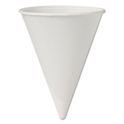 SOLO&reg; Cup Company Bare Eco-Forward Paper Cone Water Cups