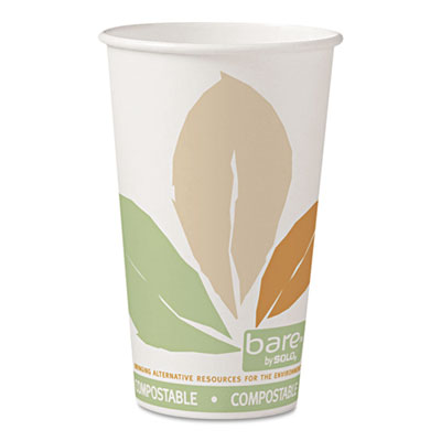 SOLO&reg; Cup Company Bare&reg; Eco-Forward&reg; PLA Paper Hot Cups