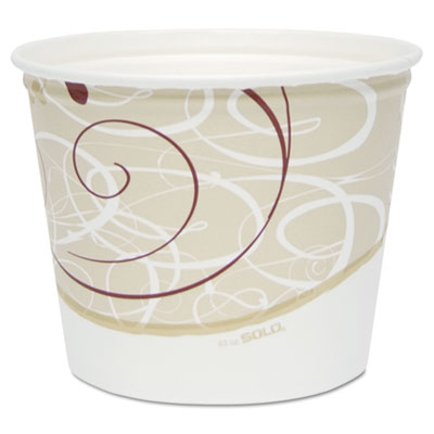 SOLO&reg; Cup Company Symphony&reg; Grease Resistant Double Wrapped Paper Buckets