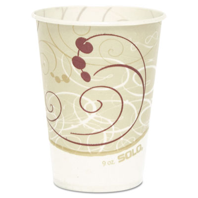 SOLO&reg; Cup Company Symphony Design Wax-Coated Paper Cold Cup