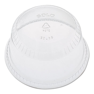 SOLO&reg; Cup Company Express Flat-Top Dome Cup Lids