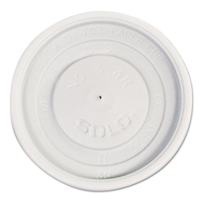 SOLO&reg; Cup Company Polystyrene Plastic Vented Hot Cup Lids